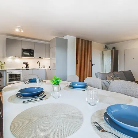 Komfortowy Jacuzzi&balkon&2 Sypialnie Apartament